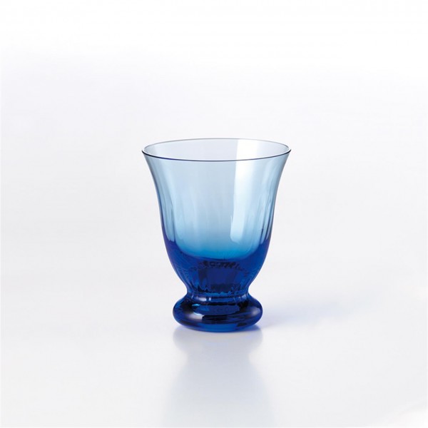 Glas 0,25 l azurblau