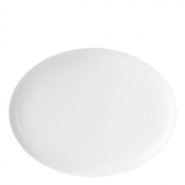 Teller oval, Coup, 31cm, weiß