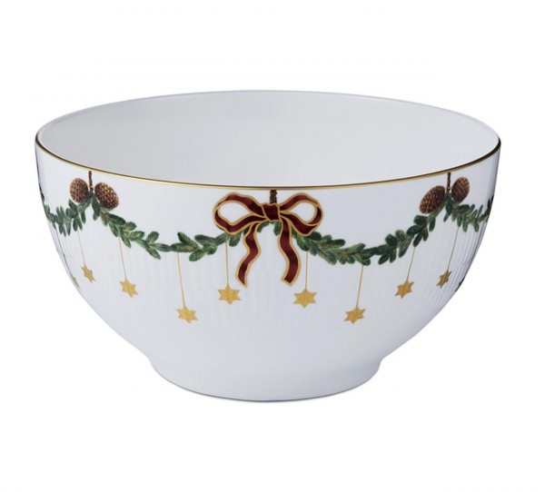 Star Fluted Christmas bowl 180cl/19cm