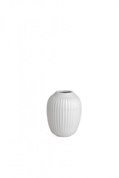 Hammershøi Vase, H:10cm, weiß