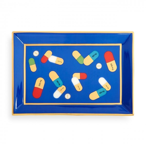 Full Dose Rectangle Tray, blue
