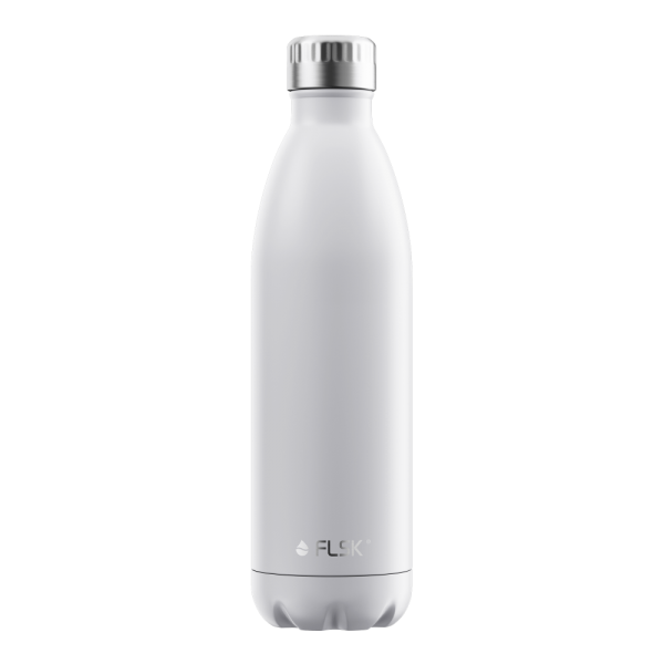 Trinkflasche, 750ml, white