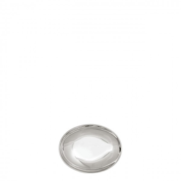 Schale oval, 12cm, Platin