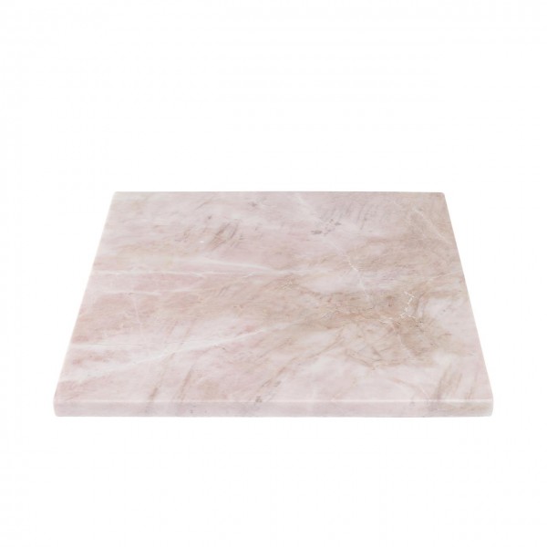 Pink Marble Board Square L, 40x40cm