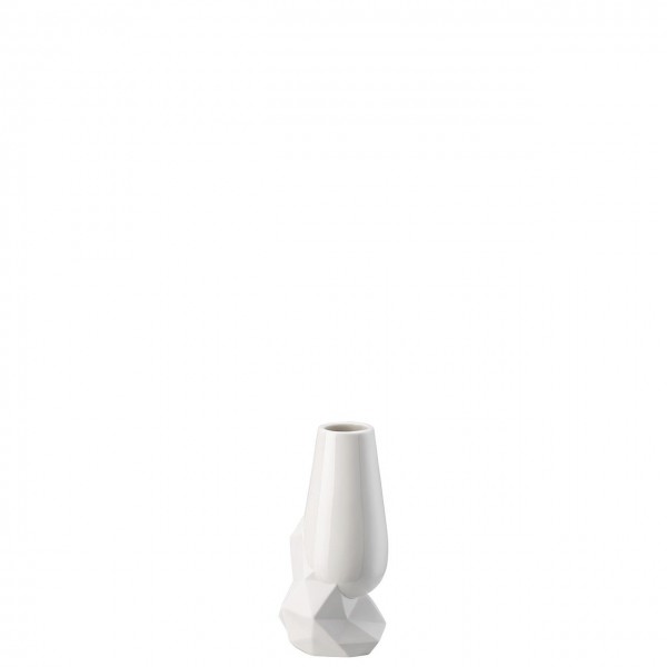 Vase 12 cm Geode Weiss