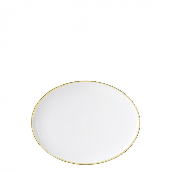 Schale oval, 12cm, Gold