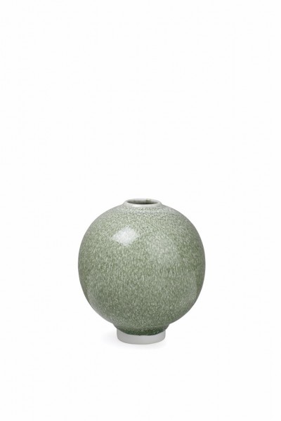 Unico Vase, H:12,5cm, moosgrün