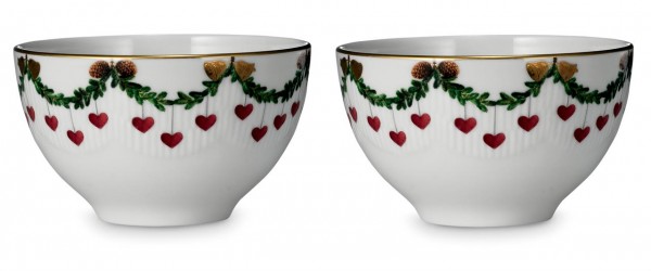 Star Fluted Christmas bowl 30cl/11cm