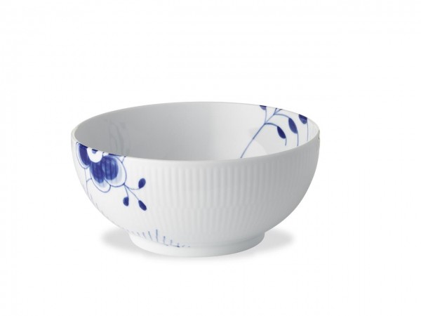 Blue Fluted Mega bowl 110cl/18cm