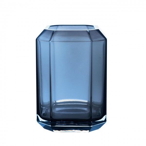 Jewel Vase 2 - blue, H.20cm, Ø14